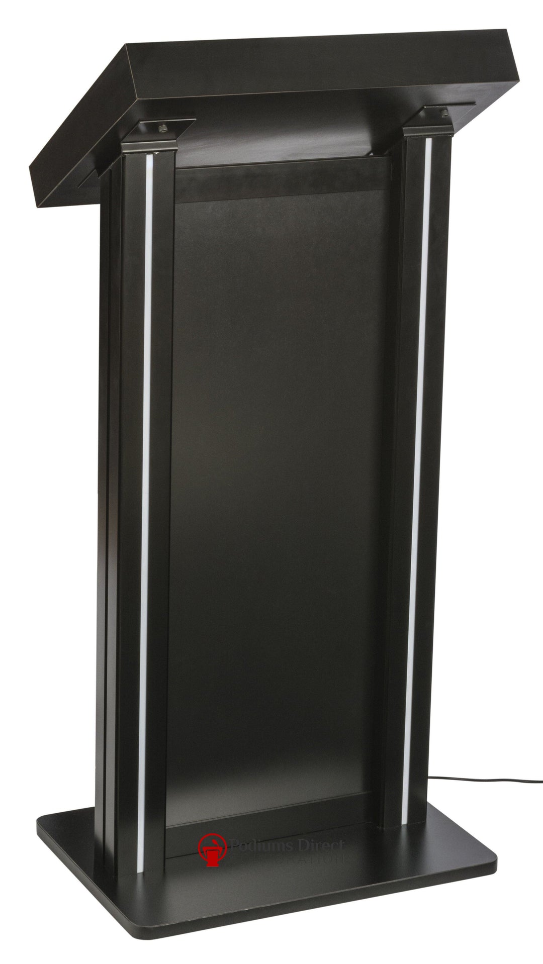 Contemporary Lectern and Podium With Vertical Down Post LED Lighting ...