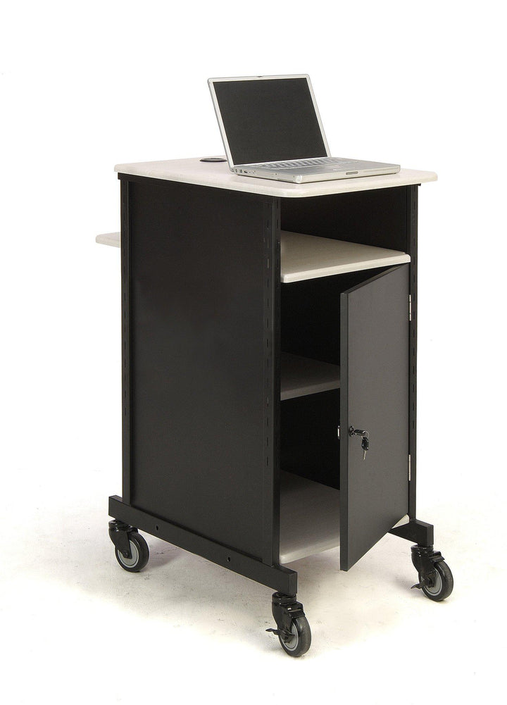 Presentation AV Cart PRC400 Oklahoma Sound Jumbo-Presentation AV Tablet Laptop Carts and Plasma LCD Stands-Podiums Direct