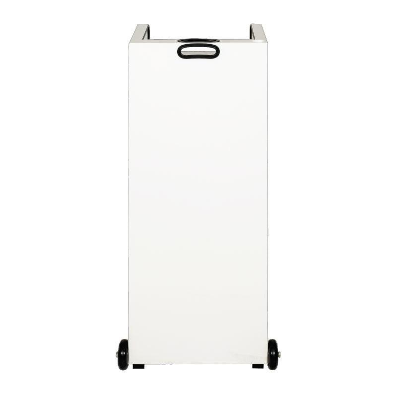 Valet Podium With 100 Key Slot Cabinet-White Front-Valet Podiums, Security, and Host Stations-Podiums Direct