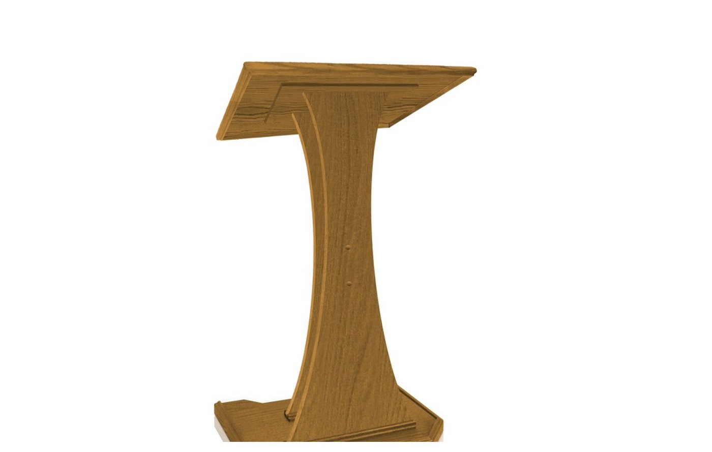 Church pulpit installation