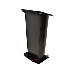 VH1 Deluxe Black Aluminum Lectern